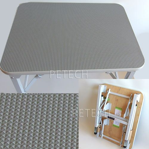 日本製】トリミングテーブル アジャスト SX-ミニ グレー×ホワイト