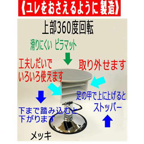 グラミープロ丸型600 ラウンド油圧式トリミングテーブル(外