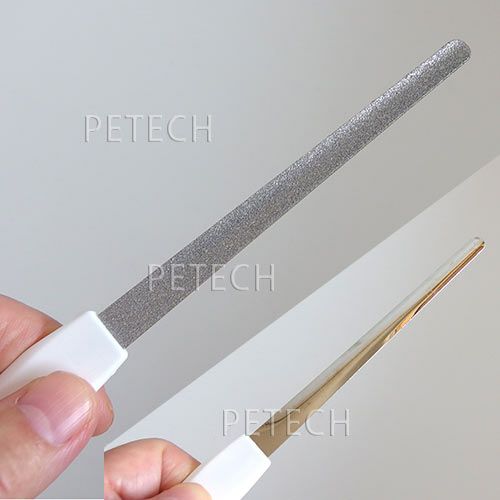 サファイヤ爪やすり ペット用ヤスリ 【メール便対応】 ☆ | petech(ペテック)本店 ペットトリミング用品のお店