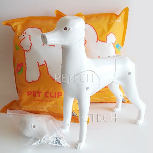 犬　トリミングウィッグ　本体&毛セット　レッスンドッグ グルーミングレッスンドッグ フェイクドッグキット【ボディ