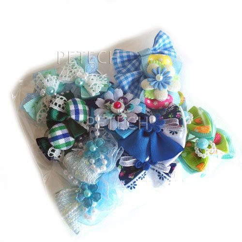 お楽しみペット用リボン アソート 男の子用 16ケ入 【メール便